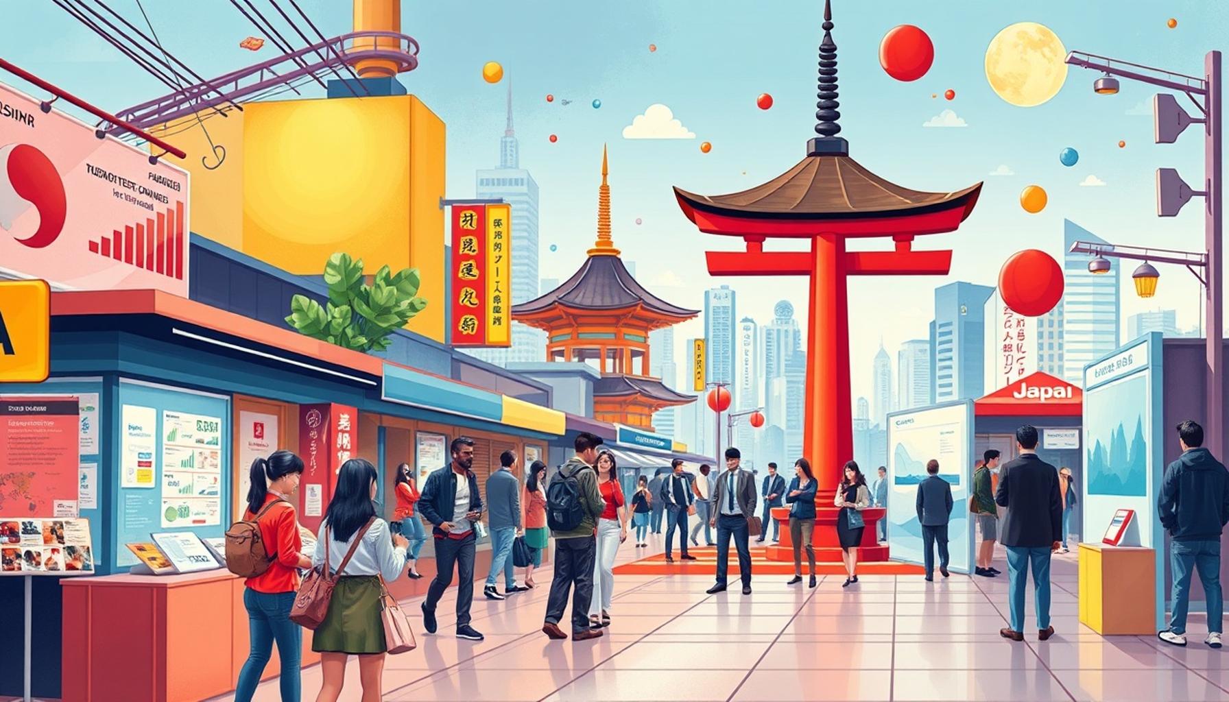 日本における企業と候補者のつながりにおける職業フェアの役割